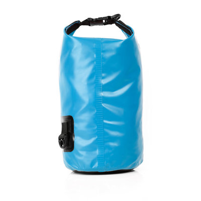 Decopatent Waterdichte Tas Ocean Pack 5L - Waterproof Dry Bag Sack - Schoudertas Droogtas 100% Waterdicht - Survival Outdoor Drybag Rugzak - Survival Bag plunjezak - Outdoor Tas - Reistas - Boottas - Zeiltas - Drybags 5 Liter - Kleur: BLAUW - Decopatent®