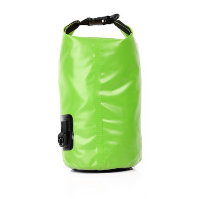 Decopatent Waterdichte Tas Ocean Pack 5L - Waterproof Dry Bag Sack - Schoudertas Droogtas 100% Waterdicht - Survival Outdoor Drybag Rugzak - Survival Bag plunjezak - Outdoor Tas - Reistas - Boottas - Zeiltas - Drybags 5 Liter - Kleur: GROEN - Decopatent®