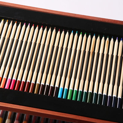 Decopatent Luxe XL 174 Delige Houten Schilderskoffer - Tekendoos - Tekenkoffer - Schilderskist - Schilderset en Aquarel Tekenset