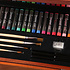 Decopatent Luxe XL 174 Delige Houten Schilderskoffer - Tekendoos - Tekenkoffer - Schilderskist - Schilderset en Aquarel Tekenset