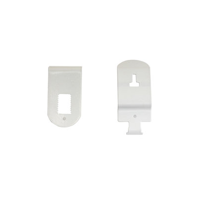 Decopatent Hangend Schoenenrek 8 Laags voor 24 paar Schoenen - Hangende Schoenenkast voor aan de deur - Organizer voor schoenen opbergen - Schoenenrek / Schoenenkast Opbergsysteem - Metaal - Schoenenrek - Kleur Wit - Decopatent®