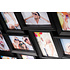 Decopatent XL Fotolijst collage voor 28 Foto's van 10 x 15 & 15 x 10 Cm - Fotolijsten Collage voor foto formaat 14x 10x15 Cm & 14x 15x10 Cm - Fotogalerij fotocollage - Fotolijstje met 28 fotokaders - Fotokader - Afm: 103.5 x 60.5 Cm - Zwart - Decopatent®