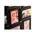 Decopatent XL Fotolijst collage voor 18 Foto's van 10 x 15 & 15 x 10 Cm - Fotolijsten Collage voor foto formaat 9x 10x15 Cm & 9x 15x10 Cm - Fotogalerij fotocollage - Fotolijstje met 18 fotokaders - Fotokader - Afm: 52.5 x 102.5 Cm - ZWART - Decopatent®