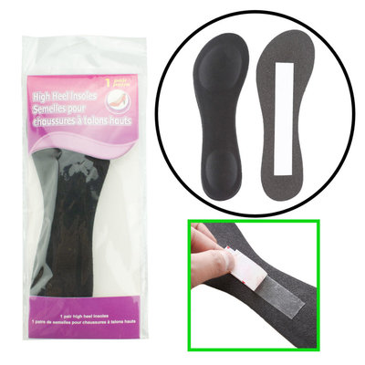 Decopatent Hoge Hakken Pumps Inlegzooltjes met plakstrip - High Heel Inlegzooltjes voor Pumps / Laarzen / Hoge hakken dames schoenen - Zacht Veerkrachtig Schokdempend Voorkomt Blaren Bij Rugpijn Hielpijn Kniepijn Vermoeide Voeten -Decopatent®
