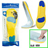 Decopatent Comfortabele Gel/Foam SPORT Inlegzooltjes voor Indoor & Outdoor Sport - Schokdempend - Inlegzooltjes voor tijdens het Sporten - Sport schoenen zooltjes / Inlegzolen - Sport Inlegzool Maat: 41 tm 43 - Heren / Dames - Decopatent®