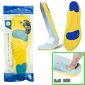 Decopatent Comfortabele Gel/Foam SPORT Inlegzooltjes voor Indoor & Outdoor Sport - Schokdempend - Inlegzooltjes voor tijdens het Sporten - Sport schoenen zooltjes / Inlegzolen - Sport Inlegzool Maat: 36 tm 40 - Dames / Heren - Decopatent®