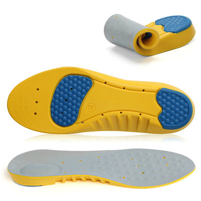 Decopatent Comfortabele Gel/Foam SPORT Inlegzooltjes voor Indoor & Outdoor Sport - Schokdempend - Inlegzooltjes voor tijdens het Sporten - Sport schoenen zooltjes / Inlegzolen - Sport Inlegzool Maat: 36 tm 40 - Dames / Heren - Decopatent®