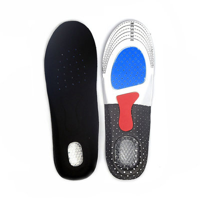 Decopatent Comfortabele Foam SPORT Inlegzooltjes voor Indoor & Outdoor Sport - Schokdempend - Inlegzooltjes voor tijdens het Sporten - Sport schoenen zooltjes / Inlegzolen - Sport Inlegzool Maat: 40 tm 46 - Heren / Dames - Decopatent®