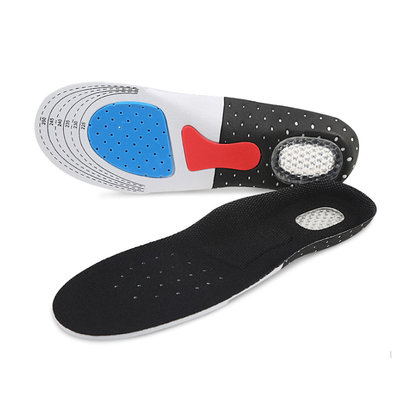 Decopatent Comfortabele Foam SPORT Inlegzooltjes voor Indoor & Outdoor Sport - Schokdempend - Inlegzooltjes voor tijdens het Sporten - Sport schoenen zooltjes / Inlegzolen - Sport Inlegzool Maat: 36 tm 40 - Dames / Heren - Decopatent®