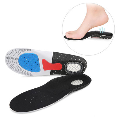 Decopatent Comfortabele Foam SPORT Inlegzooltjes voor Indoor & Outdoor Sport - Schokdempend - Inlegzooltjes voor tijdens het Sporten - Sport schoenen zooltjes / Inlegzolen - Sport Inlegzool Maat: 36 tm 40 - Dames / Heren - Decopatent®