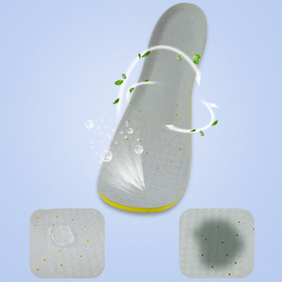 Decopatent Comfortabele Foam SPORT Inlegzooltjes voor Indoor & Outdoor Sport - Schokdempend - Inlegzooltjes voor tijdens het Sporten - Sport schoenen zooltjes / Inlegzolen - Sport Inlegzool Maat: 36 tm 41 - Dames / Heren - Decopatent®