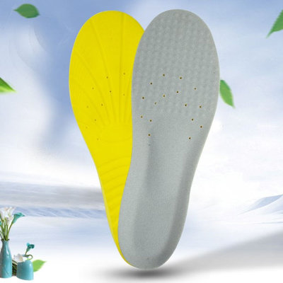 Decopatent Comfortabele Foam SPORT Inlegzooltjes voor Indoor & Outdoor Sport - Schokdempend - Inlegzooltjes voor tijdens het Sporten - Sport schoenen zooltjes / Inlegzolen - Sport Inlegzool Maat: 36 tm 41 - Dames / Heren - Decopatent®