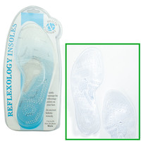 Decopatent Health Comfort Reflexologie Massage Inlegzooltjes - Voetreflexologie Inlegzolen voor voetzool - Massage van reflexologie punten van voeten - Reflexology Insoles - Reflex ologie Inlegzool - Maat: 38 tm 42 - Heren / Mannen - Decopatent®