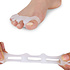 Decopatent Foot Care Teenspreider / Teencorrector voor uw Tenen - Grote teenspreider - Hallux valgus - Tenencorrector - Teen ondersteuner - Tenenspreiders - Siliconen Tenen Corrector - Correctors - Hamertenen - One Size - Decopatent®