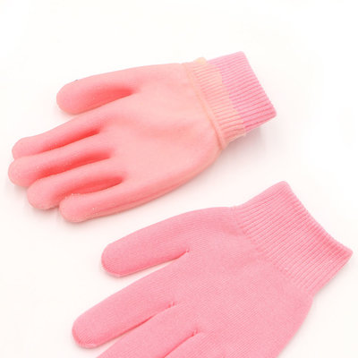 Decopatent Spa Gel Handschoenen - Oil Moisturising Gel Gloves - Hydraterend en Verzachtend voor je Handen - Voorkomt Droge hand Huid - Jojoba Olie - Vitamine E - Lavendelk Olie - Huidverzorging - Kleur: Roze - Decopatent®