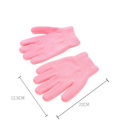 Decopatent Spa Gel Handschoenen - Oil Moisturising Gel Gloves - Hydraterend en Verzachtend voor je Handen - Voorkomt Droge hand Huid - Jojoba Olie - Vitamine E - Lavendelk Olie - Huidverzorging - Kleur: Roze - Decopatent®