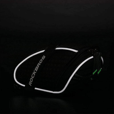 Decopatent PRO Waterbestendige Fiets Zadeltas - Zadeltas Racefiets / Fiets / Koersfiets / Mountainbike / MTB fietsen / Wielrennen - Professionele regenbestendige Zadeltas - Racefiets zadeltas / Fietstas - Zadeltasjes - Koersfiets Zadel Tas - Zwart