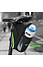 Decopatent PRO Waterbestendige Fiets Zadeltas met Bidon Houder - Zadeltas Racefiets / Fiets / Koersfiets / Mountainbike / MTB fietsen / Wielrennen - Professionele regenbestendige Zadeltas - Fietstas - Zadeltasjes - Koersfiets Zadel Tas - Zwart - Decopatent®