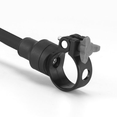 Decopatent 1x Fietsspiegel LINKS of RECHTS te gebruiken op uw Fiets / Mtb of Ebike - Universele Fiets Spiegel - Achteruitkijk spiegel 360° Verstelbaar - Fiets spiegel op stuur - Achteruit Kijk Fiets of E-bike Spiegel - ∅9 cm Zwart - Decopatent®