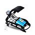 Decopatent PRO Luxe Voetpomp - Voetpomp met Dubbele Cilinder en Manometer - Voet pomp met drukmeter voor het opblazen van Auto Autobanden / Fietsenbanden / Motor band / Voetballen / Luchtbed - Fietspomp - 12 bar/170 Psi - Decopatent®