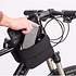 Decopatent PRO Fiets frametas met Telefoonhouder - Waterbestendige Dubbele Fietstassen afneembare Touchscreen telefoon houder - Frametas Racefiets/Fiets/Koersfiets/Mountainbike/MTB fietsen - Regenbestendige Fiets Frametas - 6.0 Inch Gsm's - Zwart - Decopatent®