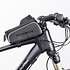 Decopatent PRO Waterdichte fiets Frametas met Telefoonhouder en opbergvak - Fiets frame smartphone tas - Telefoonhouder Fiets Waterdicht - Mobielhouder fiets - Fietstas telefoon - iPhone X/7/8 - Samsung Galaxy etc. - Universeel tot 6 inch - Decopatent®