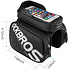 Decopatent PRO Fiets frametas met Telefoonhouder - Waterbestendige Dubbele Fietstassen afneembare Touchscreen telefoon houder - Frametas Racefiets/Fiets/Koersfiets/Mountainbike/MTB fietsen - Regenbestendige Fiets Frametas - 5.8 Inch Gsm's - Zwart - Decopatent®