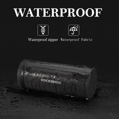 Decopatent PRO Fiets frametas voor Stuur of aan fietsframe - Waterbestendige frame Fietstas - Frametas Racefiets / Fiets / Koersfiets / Mountainbike / MTB fietsen / Electrische fiets / E-Bike- Regenbestendige Fiets Frametas - Grijs - Decopatent®