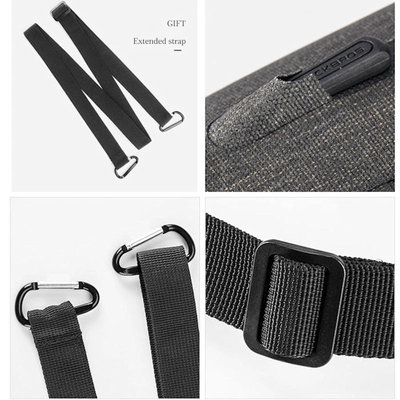 Decopatent PRO Fiets frametas voor Stuur of aan fietsframe - Waterbestendige frame Fietstas - Frametas Racefiets / Fiets / Koersfiets / Mountainbike / MTB fietsen / Electrische fiets / E-Bike- Regenbestendige Fiets Frametas - Grijs - Decopatent®