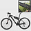 Decopatent PRO Fiets frametas voor onder het fietsframe - Waterbestendige frame Fietstas - Frametas Racefiets / Fiets / Koersfiets / Mountainbike / MTB fietsen / Electrische fiets / E-Bike- Regenbestendige Fiets Frametas - Zwart - Decopatent®