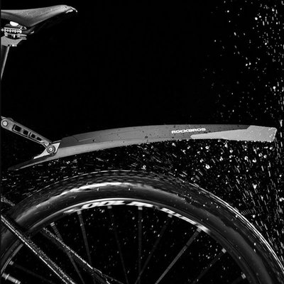 Decopatent PRO Spatborden Set Mountainbike 26" & 27.5 Inch - Voor En Achter Spatborden - MTB Spatborden Set - Achterspatbord & Voorspartbord - Anti Spatscherm - Fiets Spartbord - Mountainbike spatlap - Zwart - Decopatent®