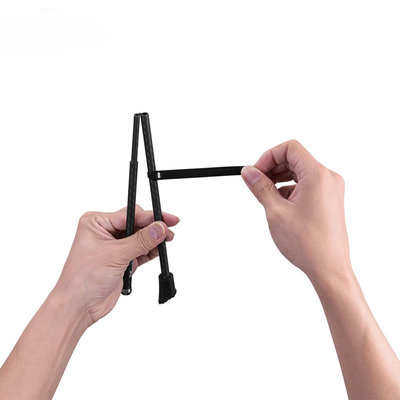 Decopatent PRO Fietsstandaard Mountainbike / Mtb fiets standaard 24"- 28" Inch - Fietsstandaard Enkel 35.5 cm - Zijstandaard Fiets Universeel - Quick Release Mountainbike standaard - Eenvoudige montage - Carbon Steel Kickstand - Decopatent®