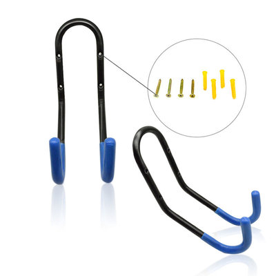 Decopatent Muur Ophangsysteem voor 1 Fiets - Fiets ophangen aan Stuur - Ophang systeem fiets - Fiets Houder muur - Wandmontage - Fiets ophangen aan muur - Ophangbeugel fiets voor Wand montage - Decopatent®