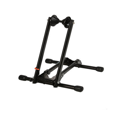 Decopatent Fietsenrek Voor of Achterwiel - Fietsen Rek Racefiets, Mountainbike, Mtb etc - Fietshouder - Achterwiel Standaard / Voorwiel Standaard - Bike stand - fietsstandaard fietsen 24" 26" 27,5" inch en 700C - Opvouwbaar - Zwart - Decopatent®