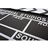 Decopatent Filmklapper Krijtbord - Hout - Decoratie voor filmfans - Film Movie regisseur clapper board - Clapboard - 30 x 27 Cm