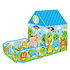 Decopatent Ballenbak met Speeltent - Incl 50 Stuks Ballenbak Ballen - Baby - Peuter - Speeltent voor kinderen - Ballentent Popup