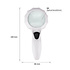 Decopatent Hand Loep met LED verlichting - 6x Vergroting - Lees Vergrootglas - Lezen voor Slechtziende - Magnifier - 19 x9 x 3 Cm