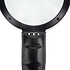 Decopatent Decopatent® Hand Loep met LED verlichting - 3x Vergroting - Lees Vergrootglas - Lezen voor Ouderen Slechtziende - 20.5x11x3.2 Cm