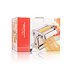 Decopatent Pastamaker - Pastamachine van RVS - 15 Cm Pasta Rollerbreedte - Pastamachine - Pasta machine Incl. handige Tafelgreep