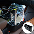 Decopatent Autostoel Organizer - Voor tussen Auto stoel / console - Bekerhouder & Telefoonhouder - Opbergvakken - Auto organiser