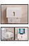 Decopatent Dubbele Toiletrolhouder - Hangende Wc Rolhouder - 2 Wc Rollen - Wc papier rol - Zonder boren - Met telefoonhouder