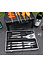 Decopatent BBQ Gereedschap SET - 6 Delig in Koffer - Barbecue - BBQ - Grill - Tang Spatel Grijptang Mes Vleesvork Insmeerborstel