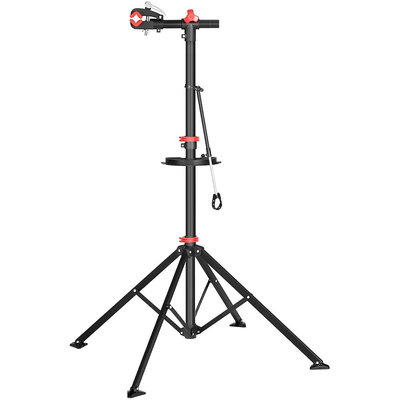 Decopatent Montagestandaard Fiets - 360° Draaibaar - Verstelbaar - Gereedschapsbakje - Stuurhouder - Montage reparatie standaard