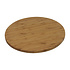 Kesper FSC® Houten Bamboe Draaiplaat / Draaiplateau | Diameter 35 Cm. | Roterende / Draaibare Plaat | Roterende serveerbord | Draaiende plank voor Kaas, Taart of andere Hapjes | Afm. 35 x 35 x 3 Cm.