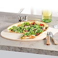 Kesper FSC® Houten Pizzaschep voor Pizza's Ø30 Cm - Pizzaplank met handvat - Pizzaborden - Oven - Bbq - Serveerplank voor pizza of brood