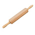 Kesper Deegroller rolstok met handvat - FSC® Beukenhout antikleef Hout - 44x6x6 Cm - Deegrolstok draaiende roller - Rolgedeelte 25xØ6.3