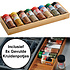 Kesper FSC® Houten Kruiden Organizer - Tray voor Keuken La - Opbergen Kruiden & Specerijen potjes - Incl 8 Kruidenpotjes - Kruidenrek
