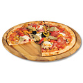 Kesper FSC® Acazia houten Pizzabord Ø32 Cm - Acazia Hout - Pizzaplaat - Pizzaplank - Pizza bord - Pizza serveerplank - 32 x 32 x 2 Cm.
