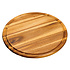 Kesper FSC® Acazia houten Vleesbord Ø30 Cm - Acazia Hout - Vlees plaat - Vleesplank - Bord - Vlees & Brei serveerplank - 30 x 30 x 1.5 Cm