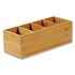 Kesper Bestekbak FSC® Bamboe hout - Staande Bestekhouder - Bestekbakje houder - Bestek bak organizer- Bestekcassette - 35 x 14 x 12 Cm